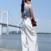 Sơ mi sát nách chun gấu, dây buộc sau Sơ mi sát nách chun gấu, dây buộc sau