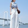 Sơ mi sát nách chun gấu, dây buộc sau Sơ mi sát nách chun gấu, dây buộc sau