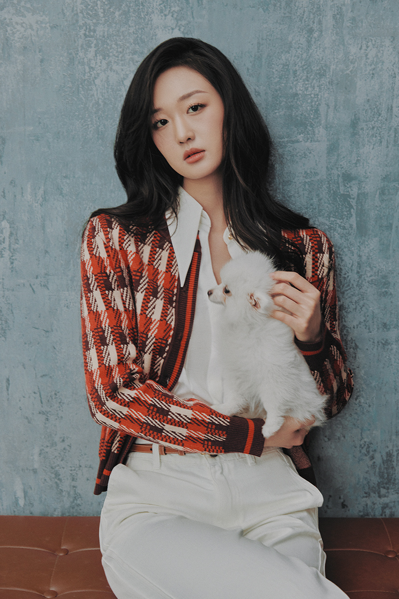 Áo khoác len dệt hoạ tiết cơi giả Áo khoác len dệt hoạ tiết cơi giả