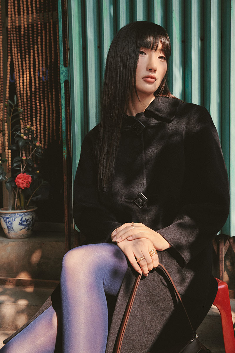 Áo dạ suông hai mặt khâu tay túi ốp Áo dạ suông hai mặt khâu tay túi ốp