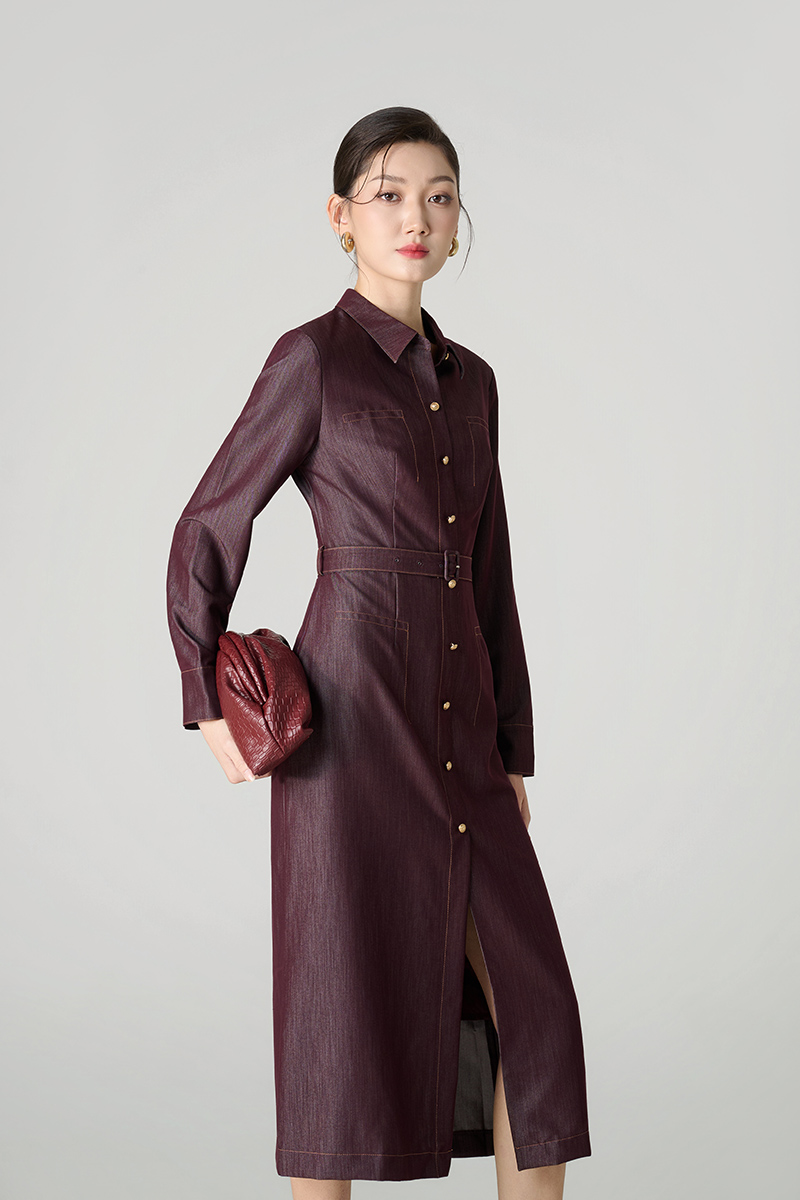 Đầm ôm DT chần chỉ đai eo Đầm ôm DT chần chỉ đai eo