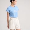 Áo thun CT tay liền in chữ ahoy sailor Áo thun CT tay liền in chữ ahoy sailor