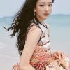 Áo len SN kẻ phối cổ cài nẹp Áo len SN kẻ phối cổ cài nẹp