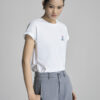 Áo thun CT tay liền in hình kim băng Áo thun CT tay liền in hình kim băng