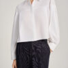 Sơ mi DT croptop tay xếp ly tạo phồng Sơ mi DT croptop tay xếp ly tạo phồng