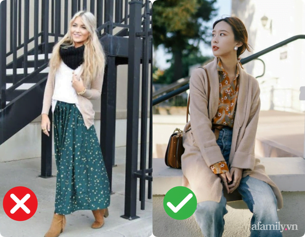 4 sai lầm diện cardigan dáng dài “chạm đáy thảm họa”