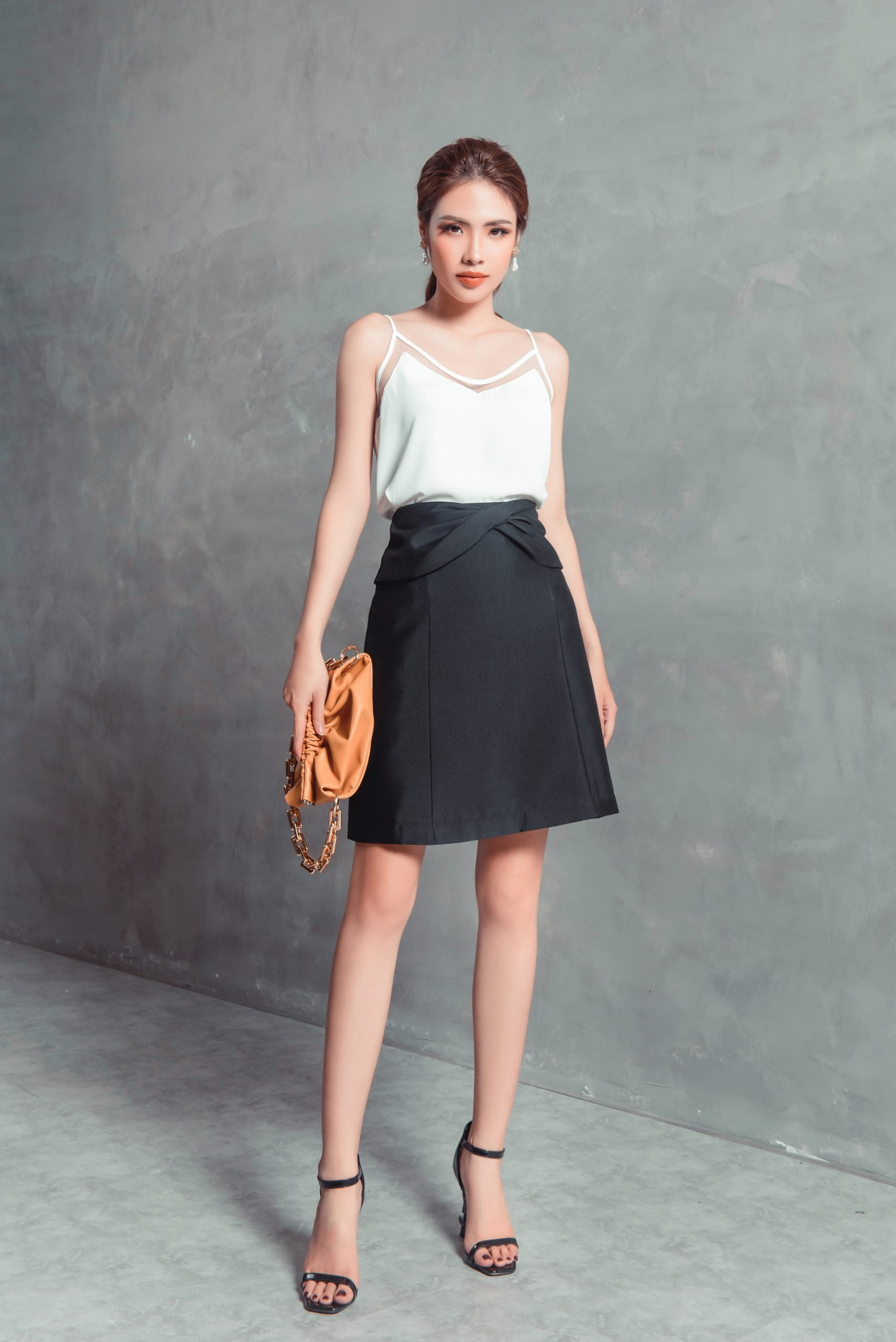 Ha Mode  Mẫu váy mới chất liệu vải gấm tafta với 5 màu  Facebook