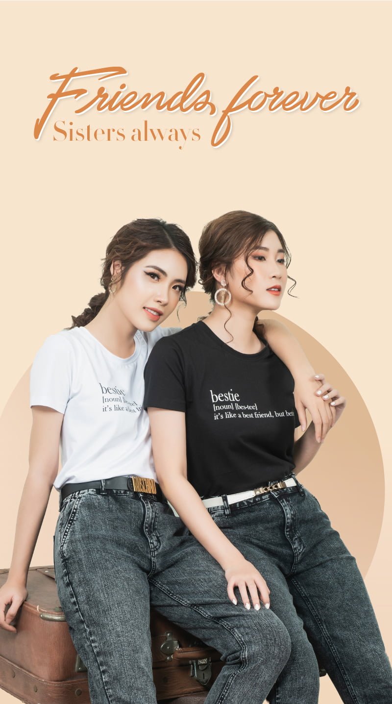 Friends Forever Sisters Alway