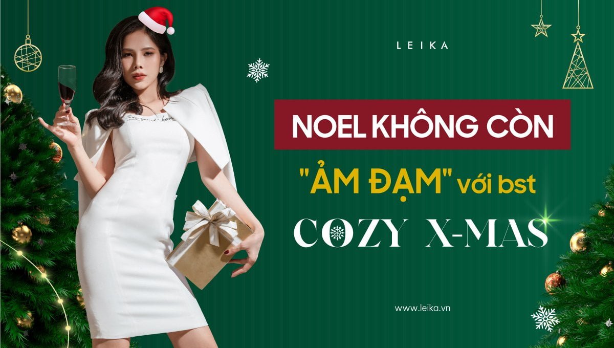 Noel không còn "ảm đạm" với BST Cozy Xmas