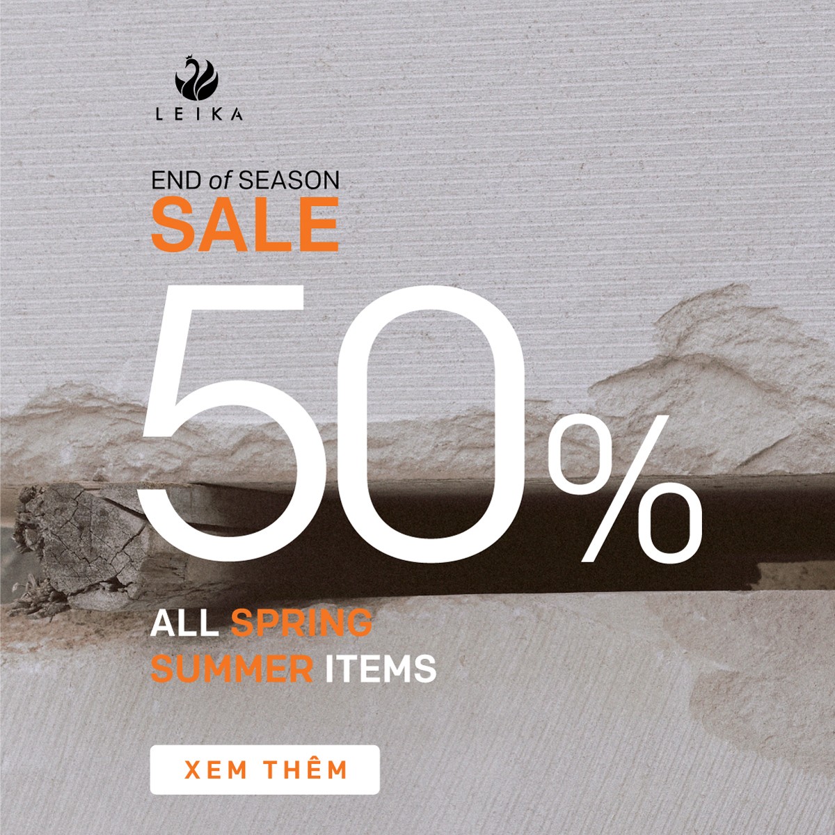 End of season sale