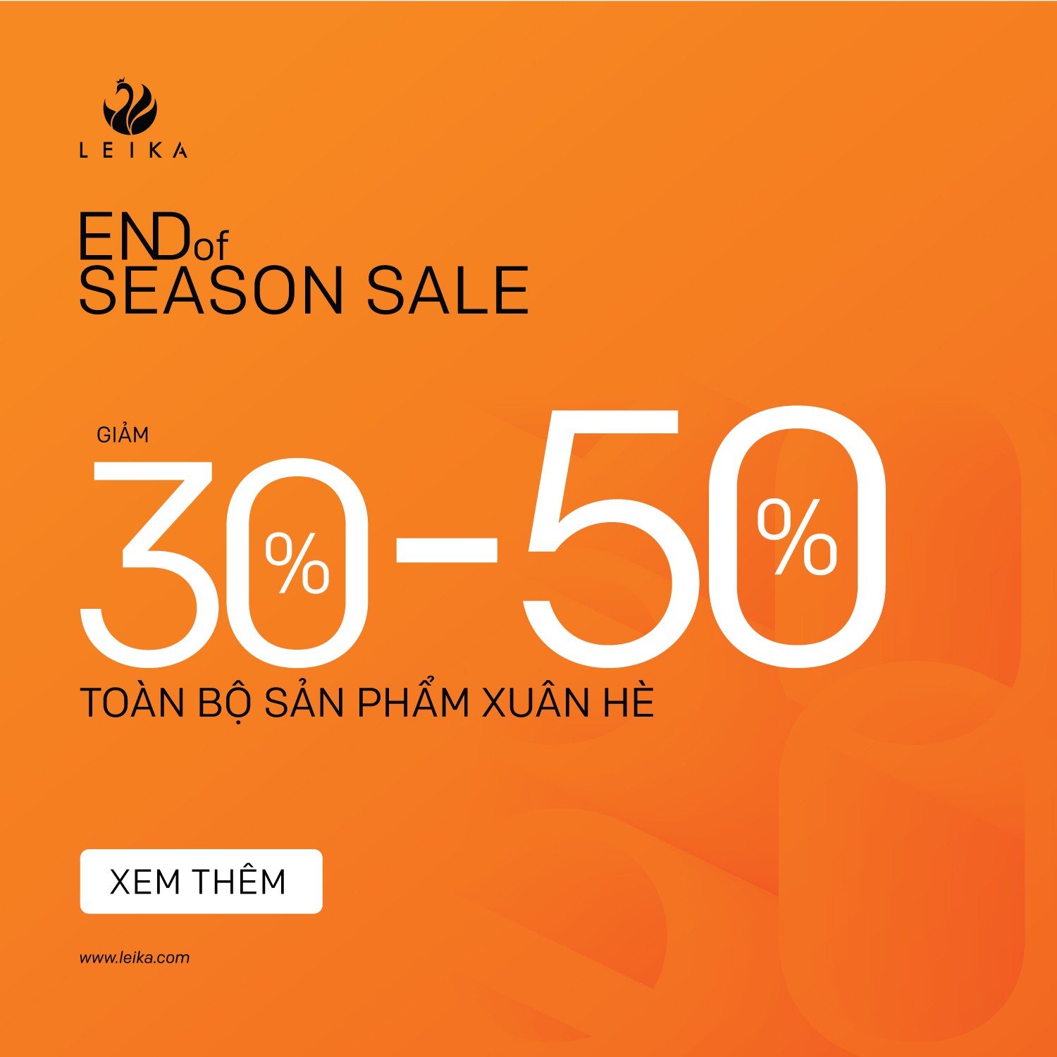 End of season sale