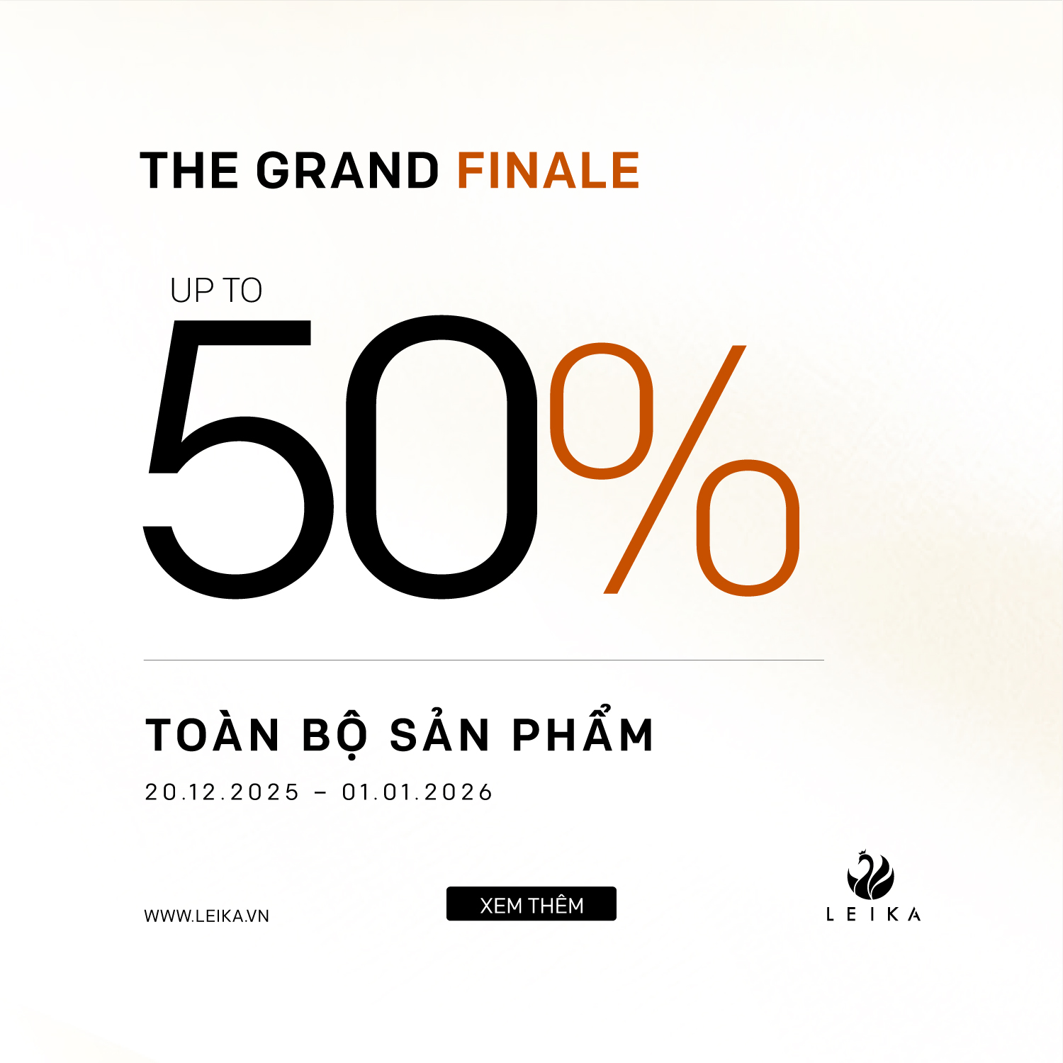 LEIKA sale cuối năm