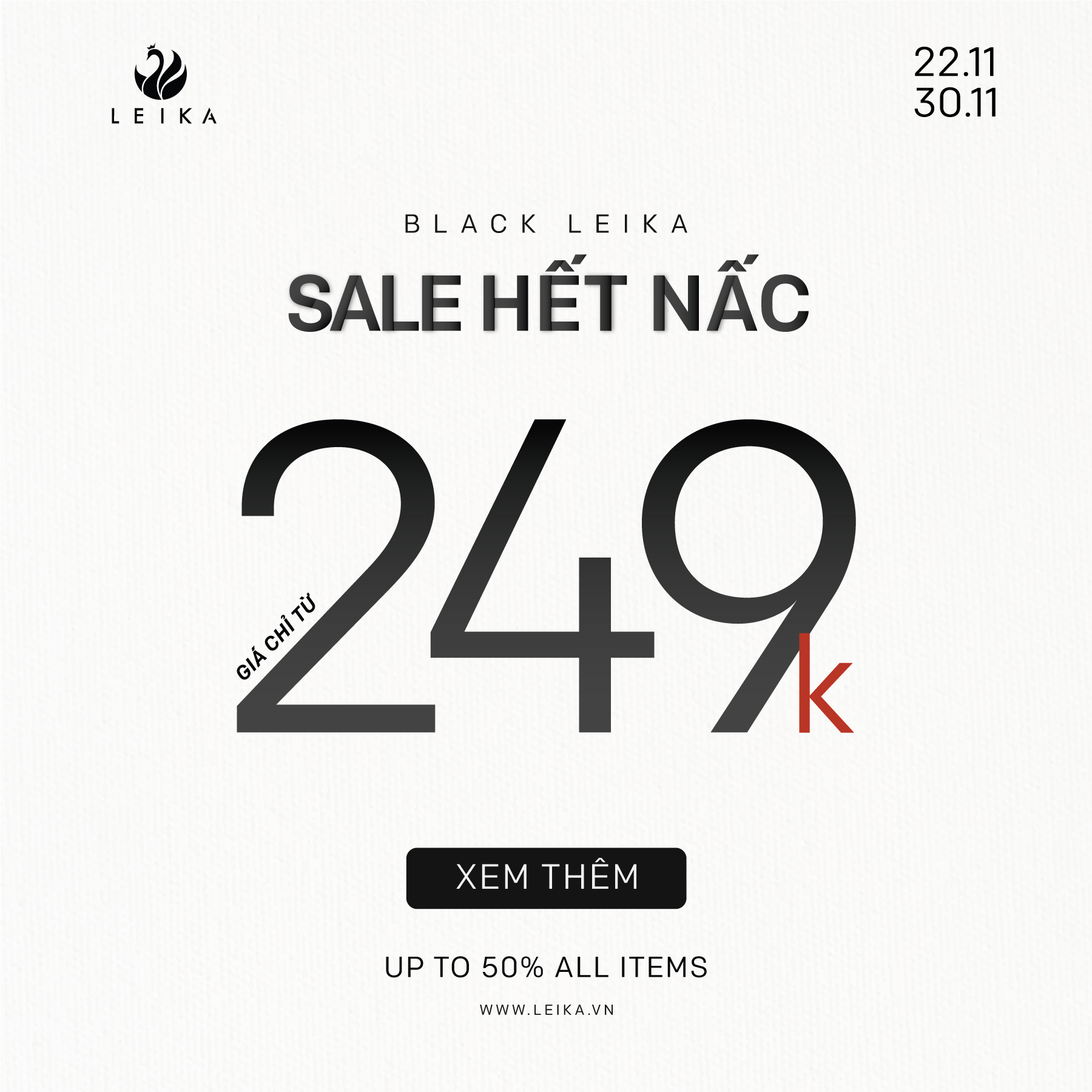 LEIKA Black Friday 2025