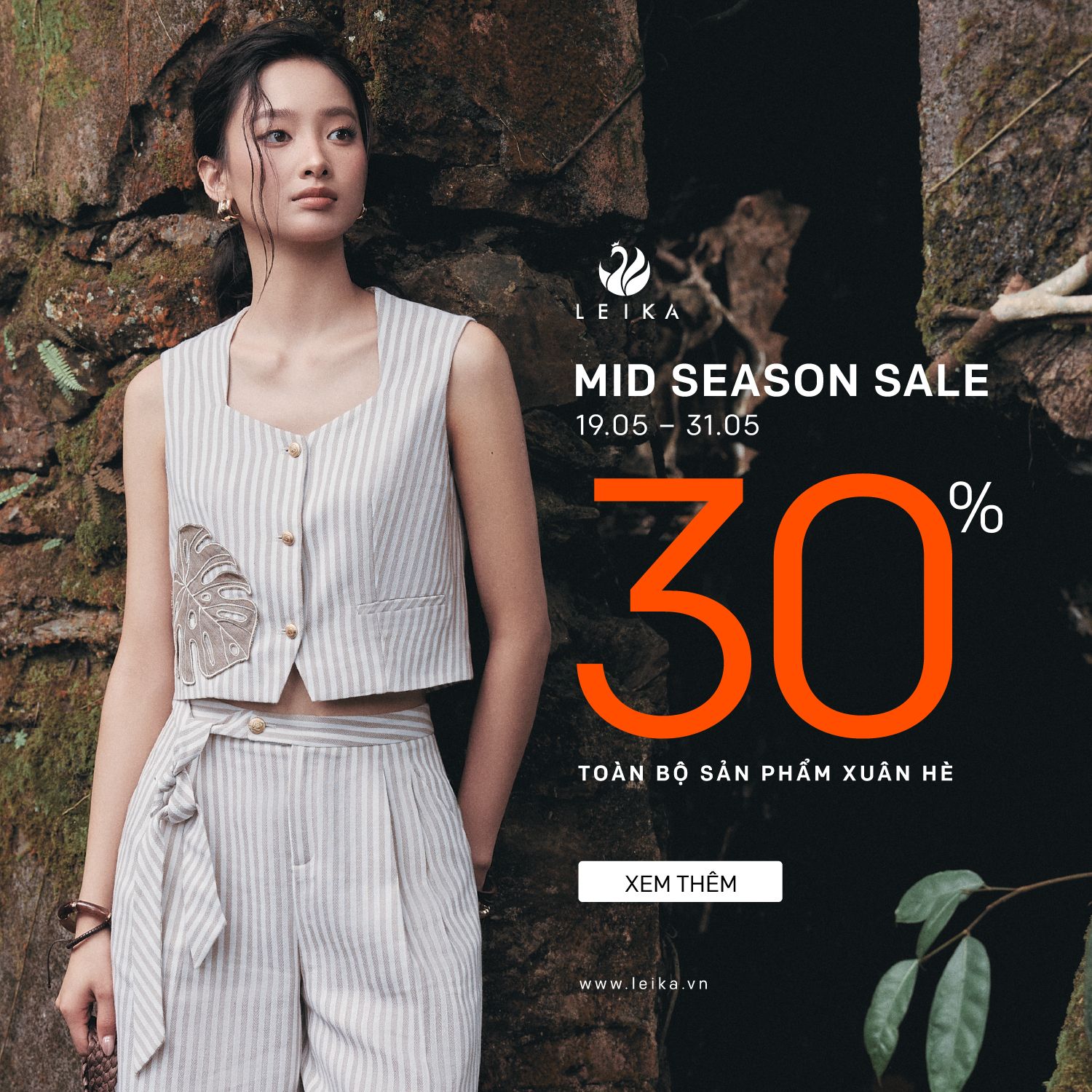 Mid Season sale - 30% toàn bộ sản phẩm Xuân Hè
