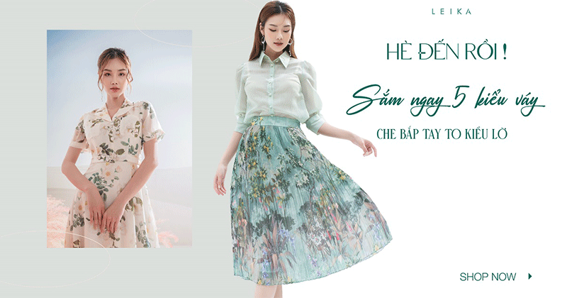 váy che bắp tay to