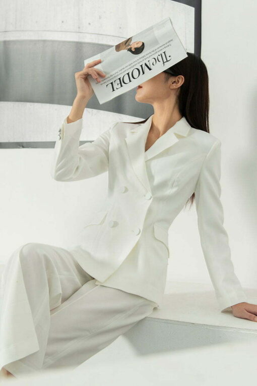 Áo vest DT basic hai hàng cúc