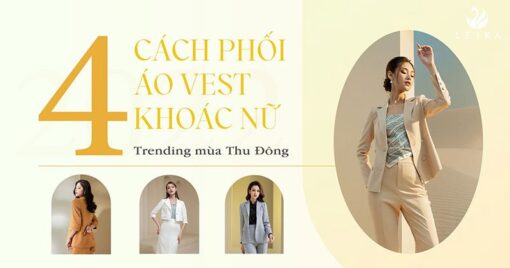 áo vest khoác nữ