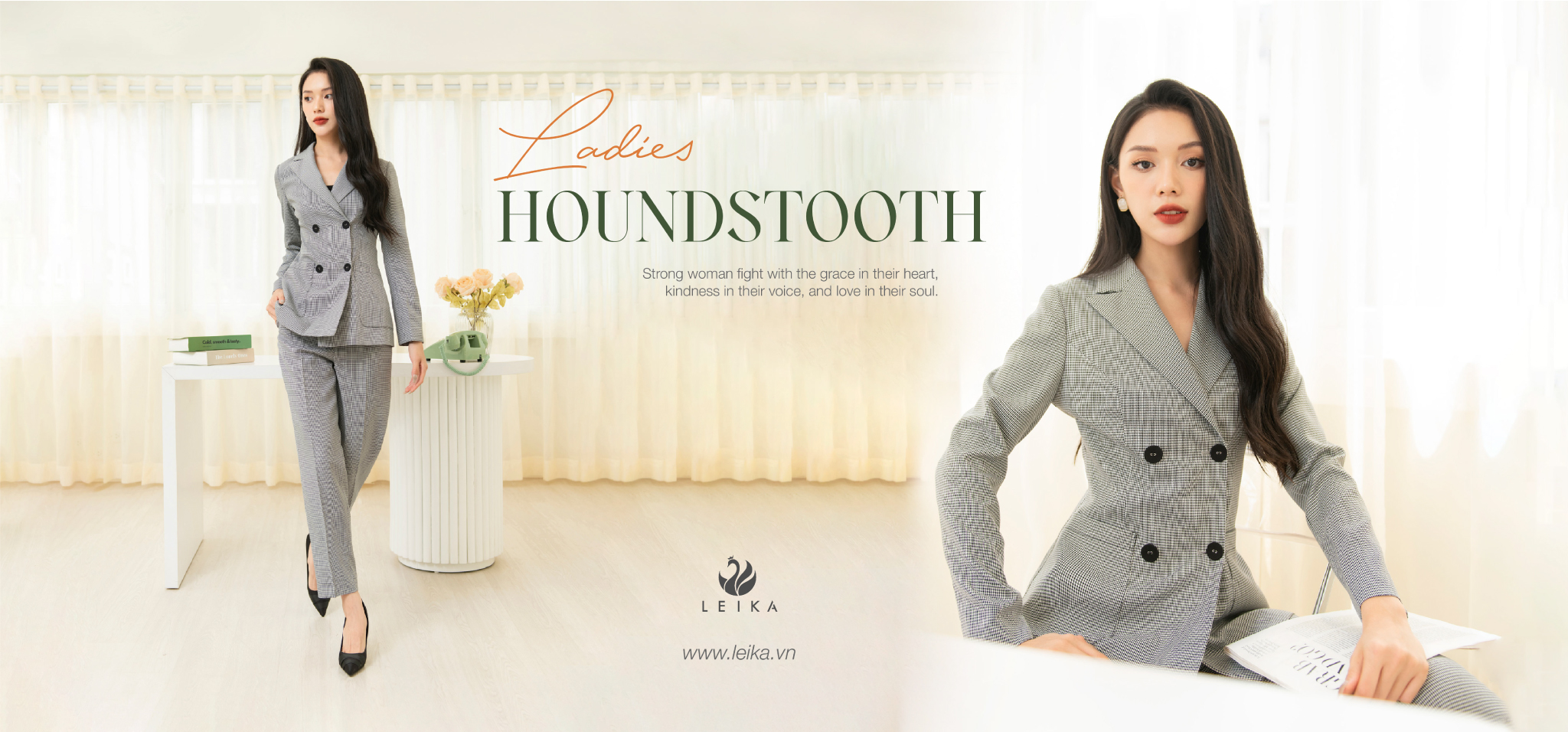 LADIES HOUNDSTOOTH | F/W NEW COLLECTION 2022