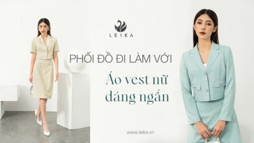 áo vest nữ dáng ngắn