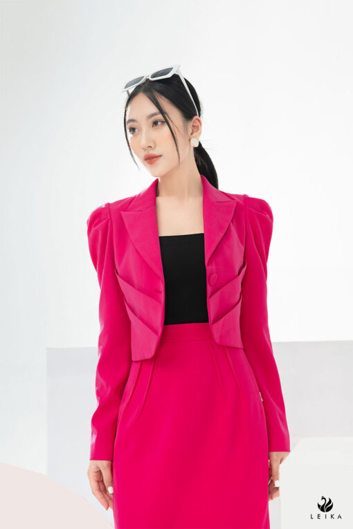 Chân váy ôm màu hồng sen xẻ sau tới gối (váy 2 lớp) - B48 | Shopee Việt Nam