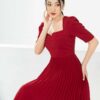 Đầm xòe CT dập ly xếp ly ngực