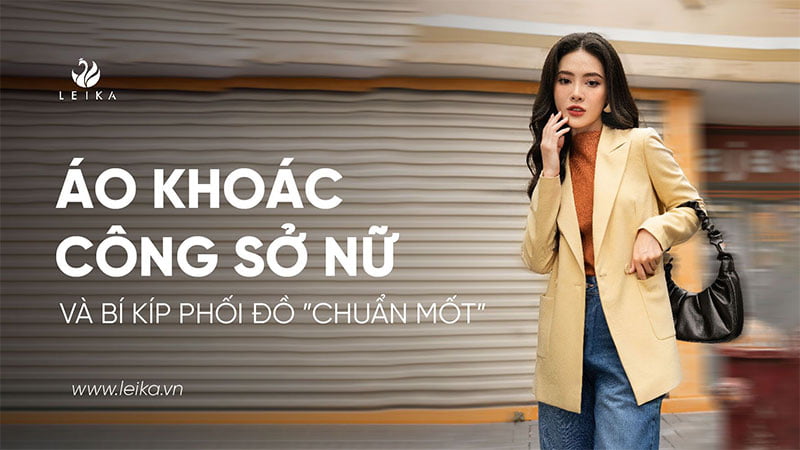 áo khoác công sở nữ