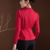 Áo kiểu peplum nơ cổ