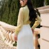 Chân váy cạp xếp ly
