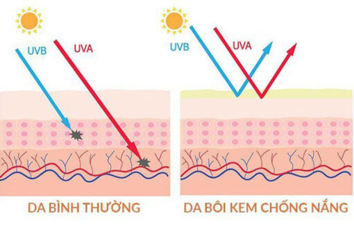 cách bôi kem chống nắng đúng cách