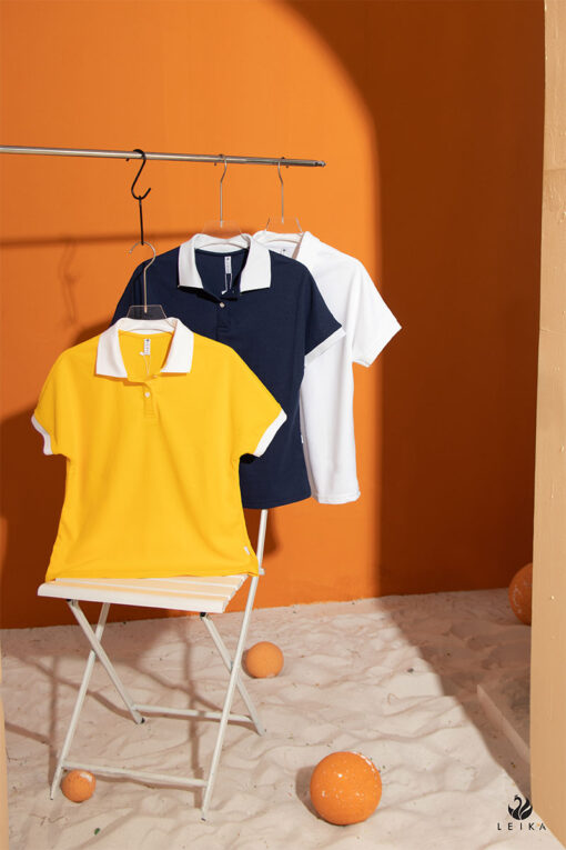 Áo polo basic phối bo cổ