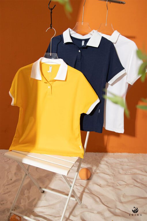 Áo polo basic phối bo cổ