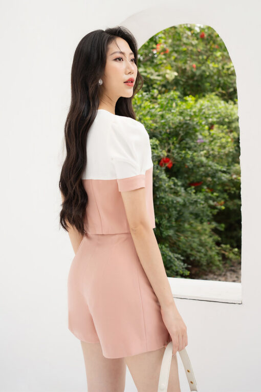 Quần soóc lơ vê phối