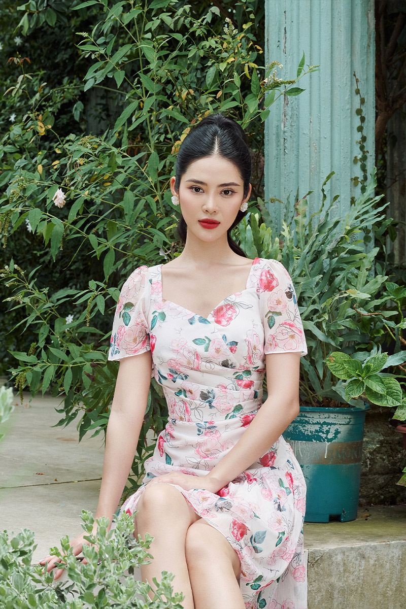 Đầm body hồng eo nhún bèo 1 bên, chất thun cao cấp, vải xịn. phom chuẩn.  Mặc tôn dáng, hàng đẹp như hình. Hàng thiết kế | Shopee Việt Nam