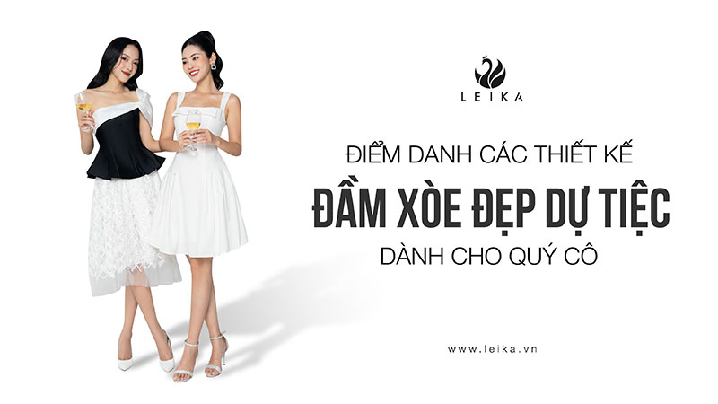 đầm xòe đẹp dự tiệc