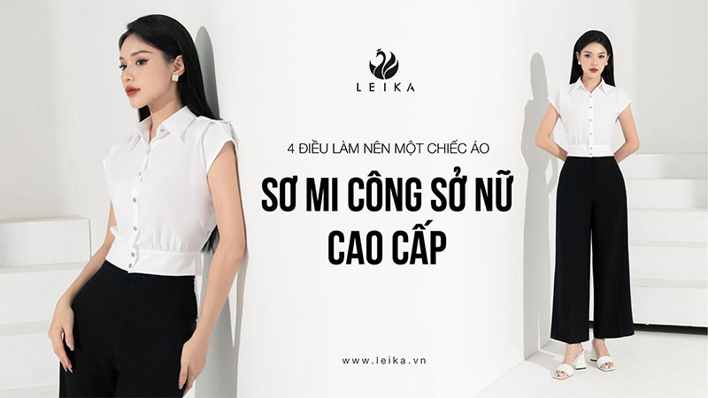 áo sơ mi công sở nữ cao cấp