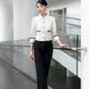 Quần suông đỉa cạp moi liền