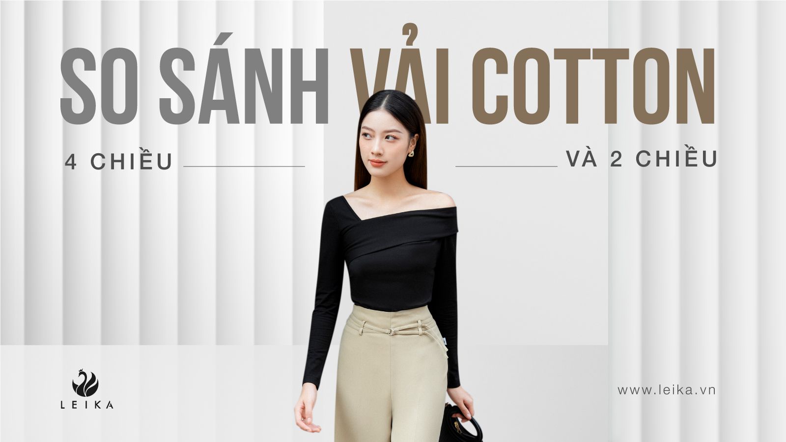 Vải cotton 4 chiều có đặc điểm gì? Phân biệt với cotton 2 chiều