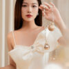 Đầm party 2 dây nơ ngực