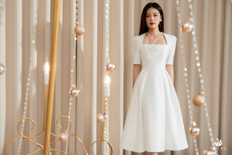 Đầm xoè đơn giản | Shopee Việt Nam