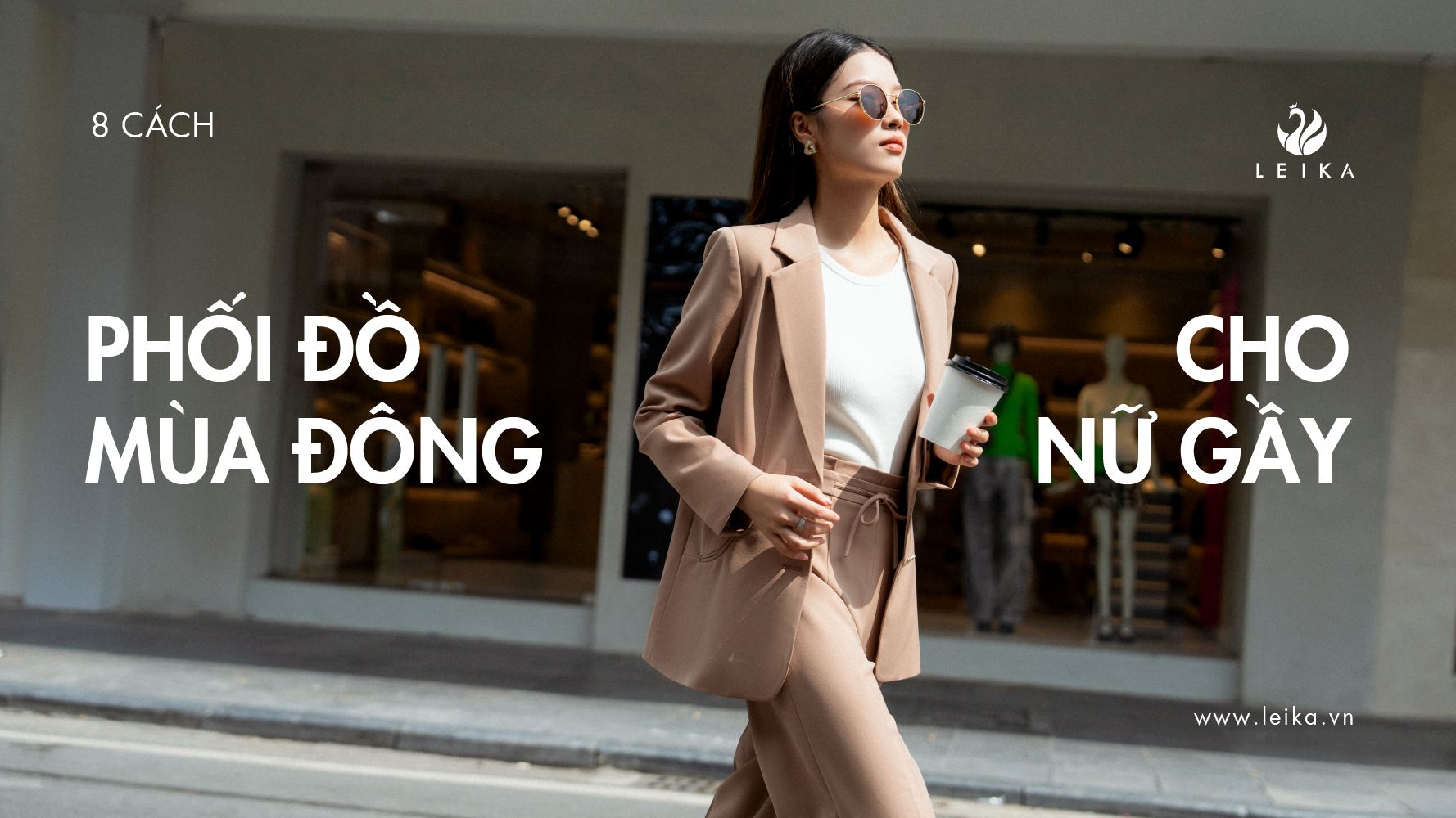 Bỏ túi 8 cách phối đồ mùa đông cho nữ gầy của các fashionista