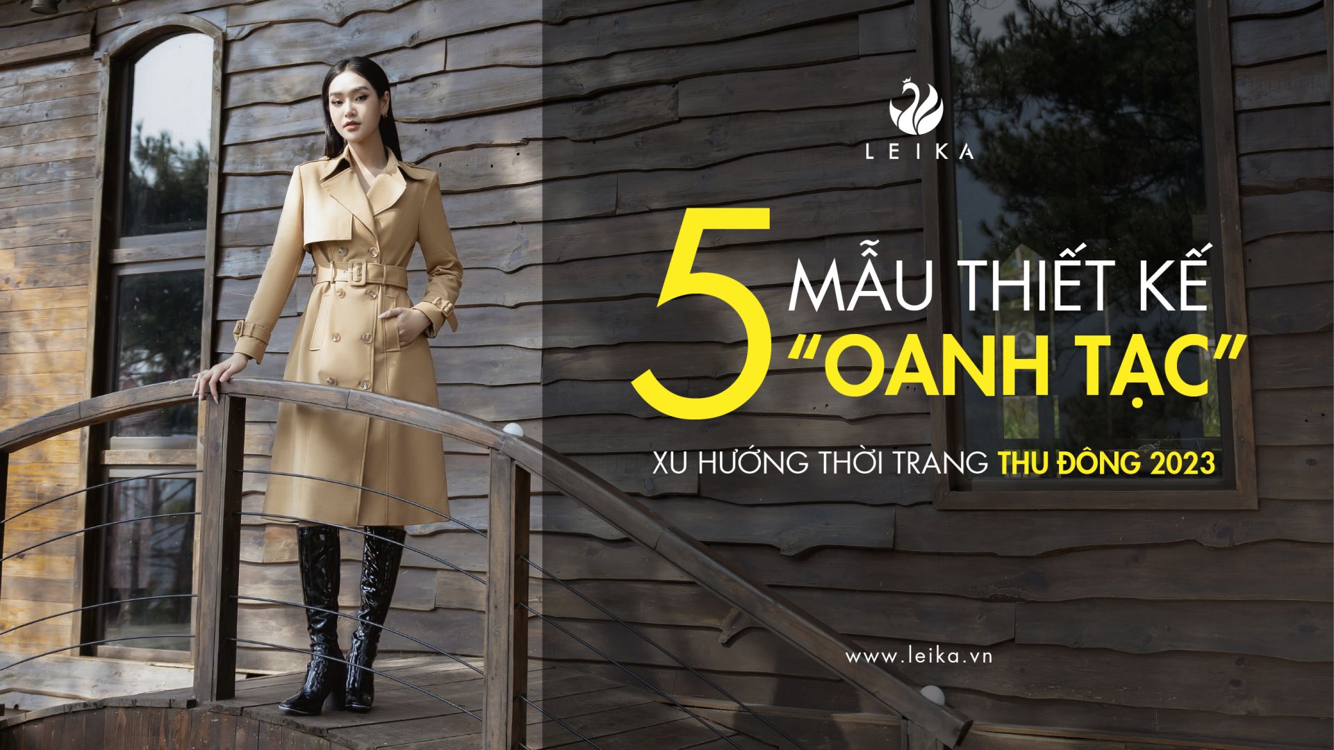 5 mẫu thiết kế “oanh tạc” xu hướng thời trang thu đông 2023