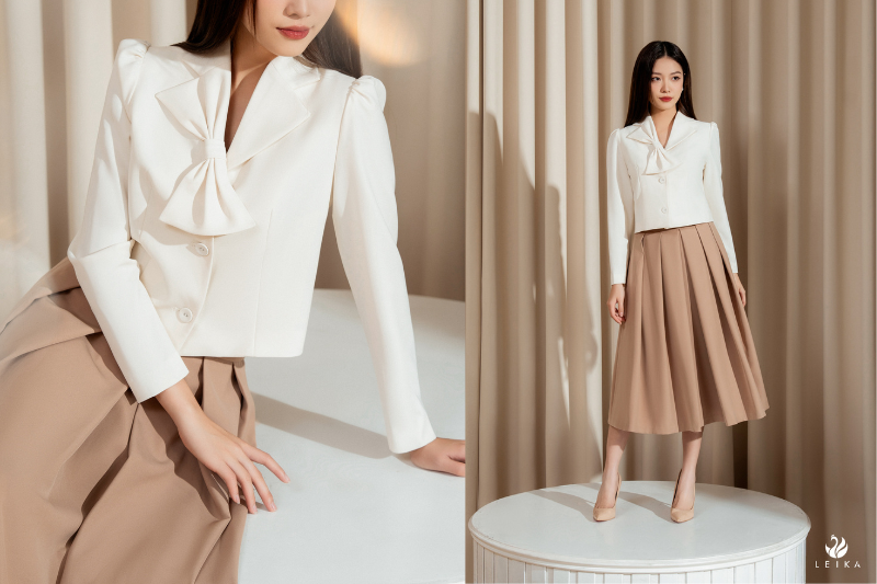 Chân váy xoè ngắn xếp li La Boutique năng động trẻ trung phong cách Hàn  Quốc Giá tốt, Mẫu đẹp