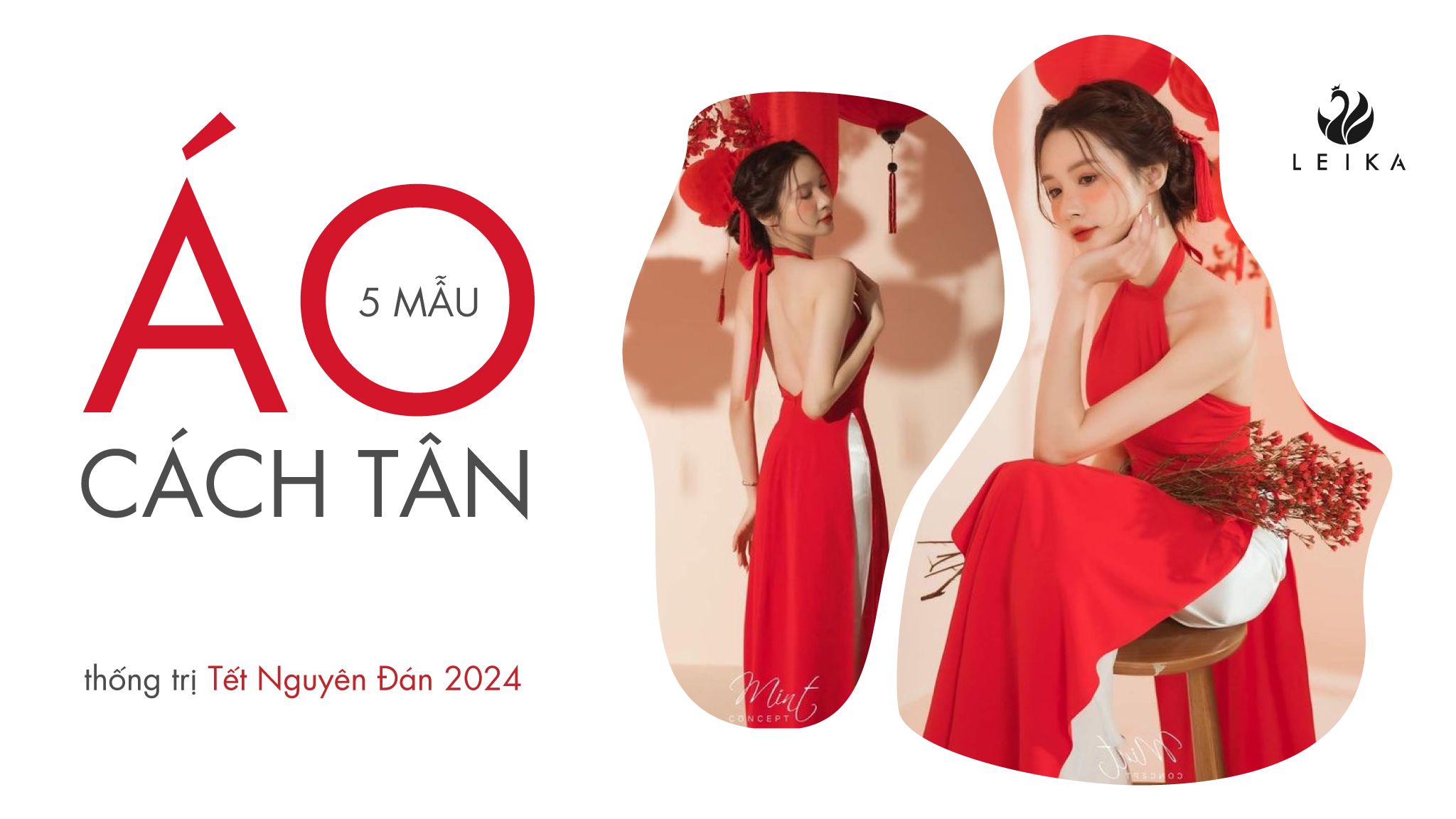 5 mẫu áo cách tân nữ thống trị Tết nguyên đán 2024