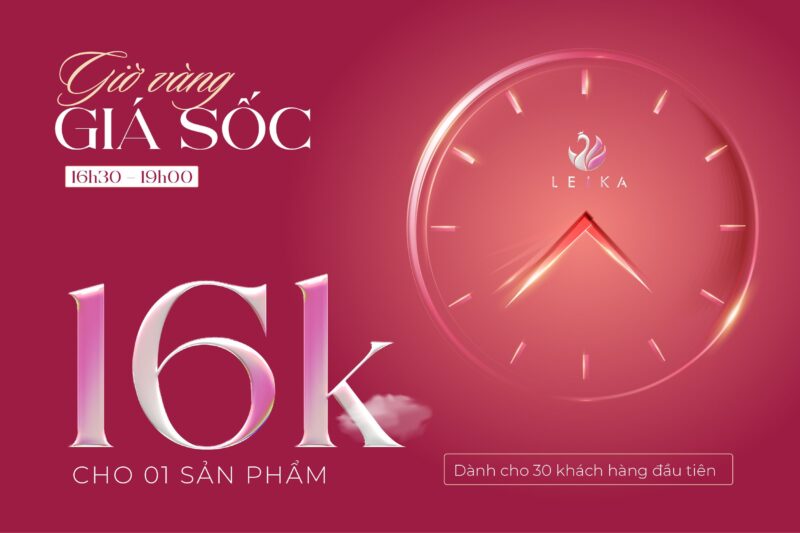 LEIKA QUANG TRUNG SALE 50% TOÀN BỘ CỬA HÀNG