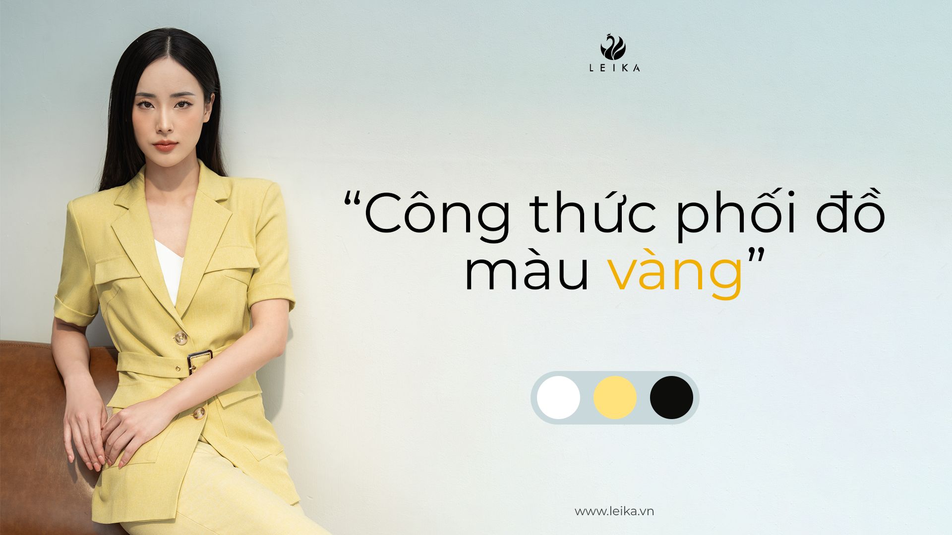 Công thức phối đồ màu vàng giúp nàng tự tin tỏa sáng