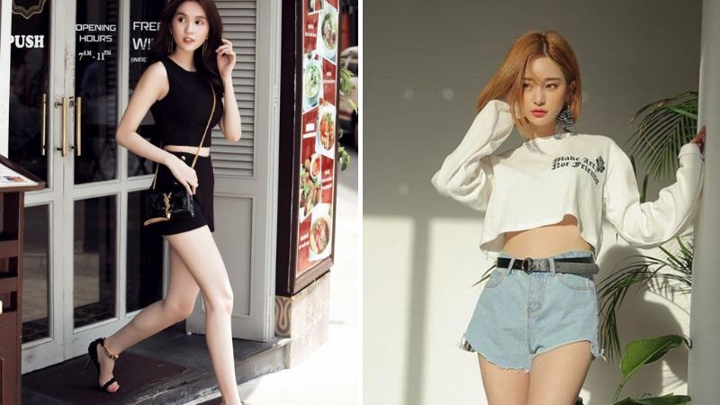 Bí quyết phối đồ "chất như nước cất" với áo croptop kiểu