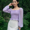 Chân váy suông cạp to