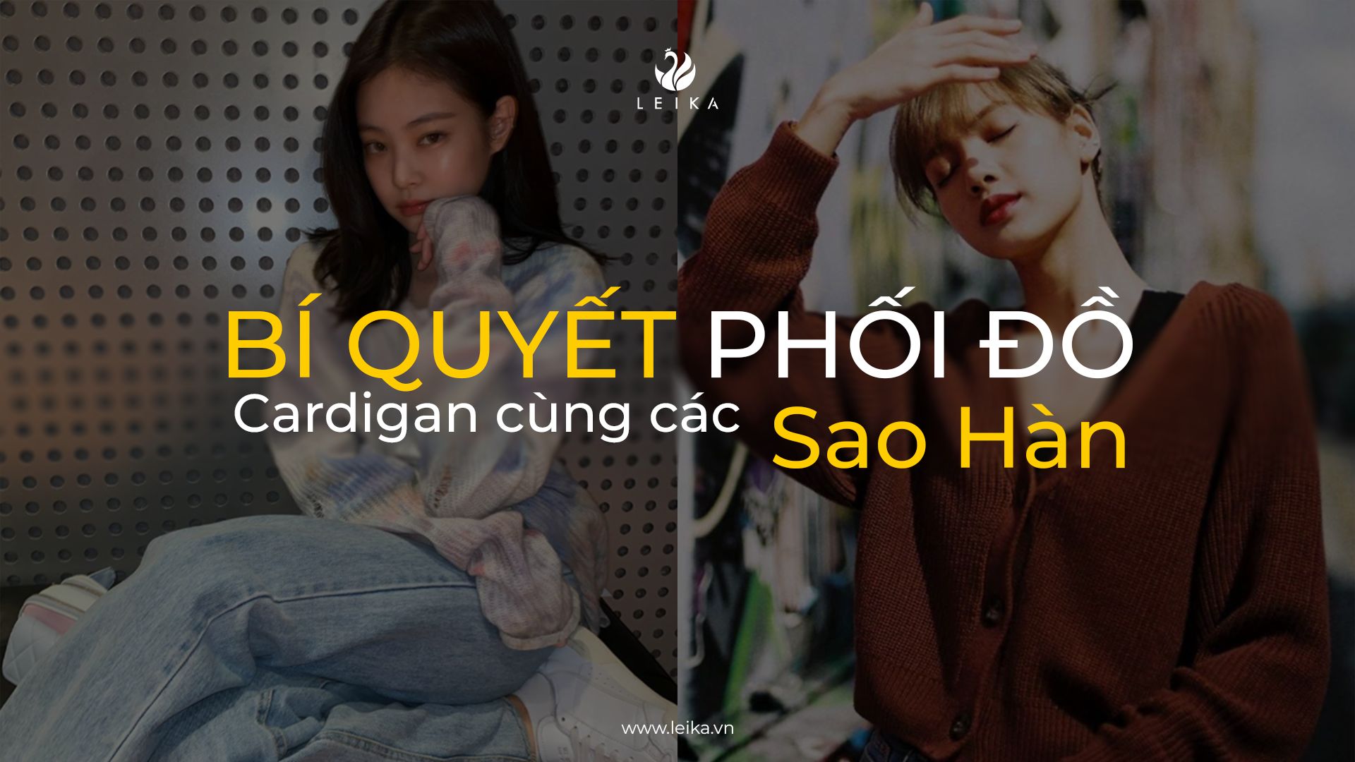 Học lỏm bí quyết phối đồ với cardigan từ các sao Hàn