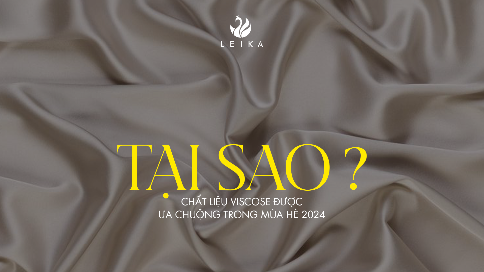 Tại sao chất liệu viscose được ưa chuộng trong mùa hè 2024
