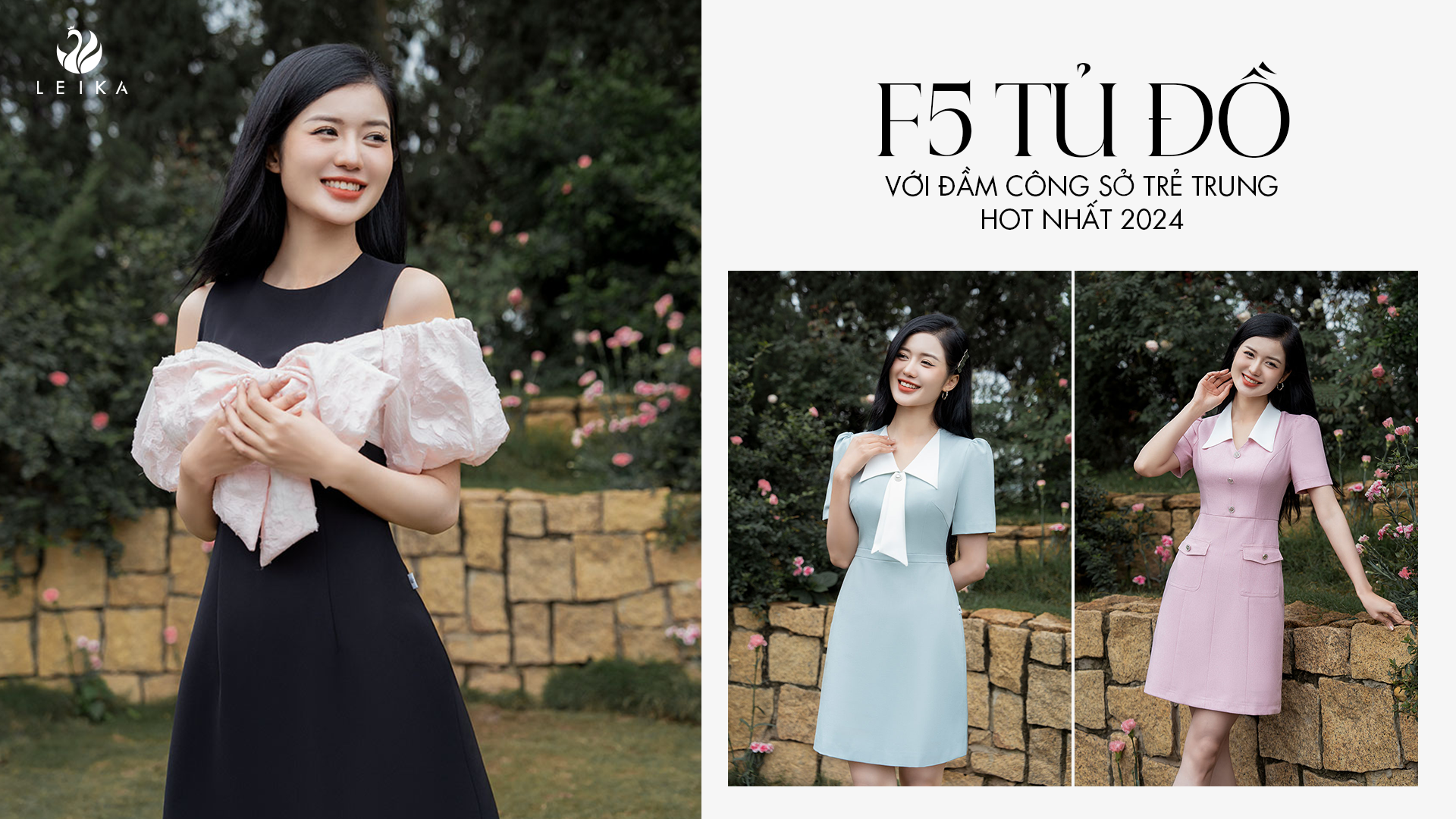 Gợi ý top 5 đầm công sở trẻ trung phù hợp mùa thu 2024